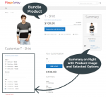 Bundle product Sticky Sidebar Summary on right sidebar