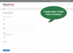Create  ticket page