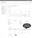 Order view page with Order Attachment 