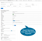 Ebanx merchant area after receiving payment