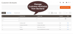 Manage customer attributes from backend