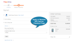 Redeem gift card on checkout