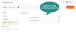 Magento 2 Formula Based Custom Pricing Extension Settings
