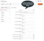 Product attribute option image extension settings