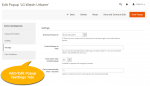 Popup settings tab