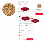 Custom Pizza Page