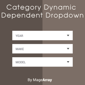 Category Dynamic Dependent Dropdown Extension for Magento 2 By MageArray