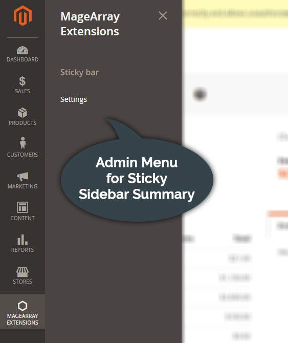 Magento 2 Sticky Sidebar Summary Extension