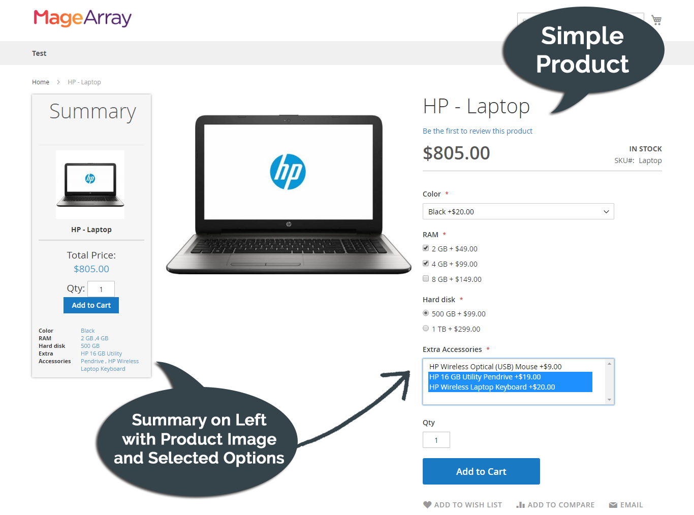 Magento 2 Sticky Sidebar Summary Extension