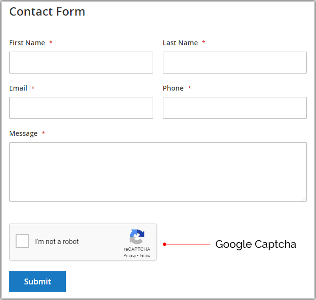 Google Recaptcha